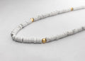 White Howlite Stone Necklace