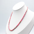 Pink Jade Stone Necklace