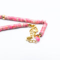 Pink Jade Stone Necklace