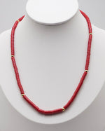 Load image into Gallery viewer, Red Chalcedony Stone Necklace
