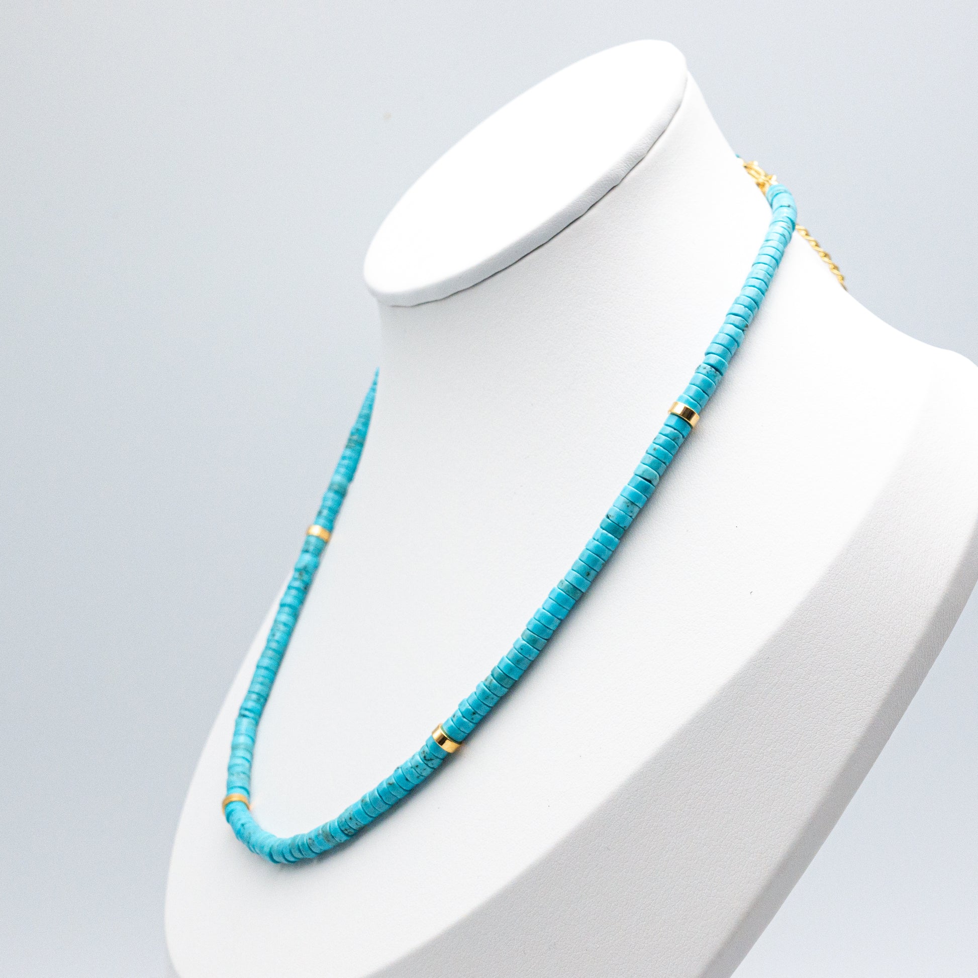 Turquoise Stone Necklace