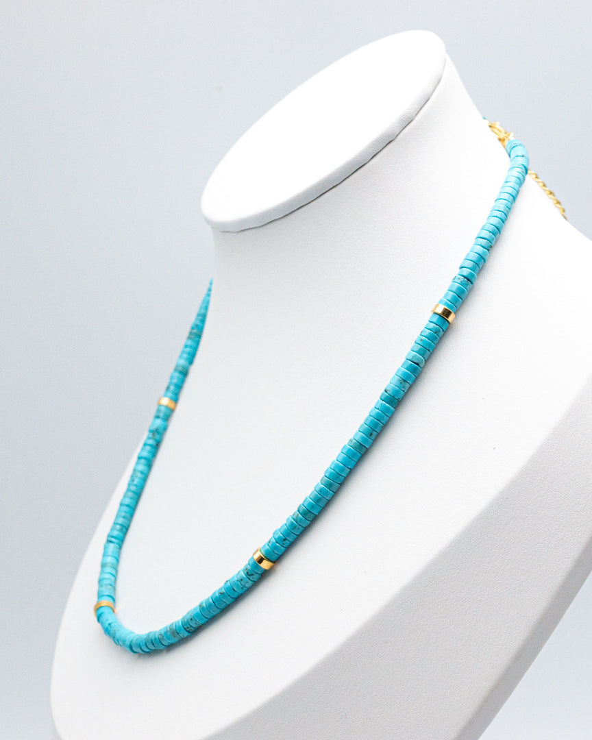 Turquoise Stone Necklace