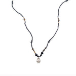 Load image into Gallery viewer, Tiger Eye &amp; Onyx Stone Necklace
