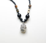 Load image into Gallery viewer, Tiger Eye &amp; Onyx Stone Necklace
