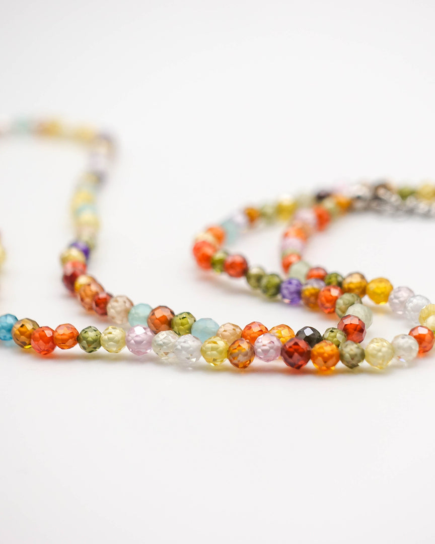 Rainbow Crushed Necklace