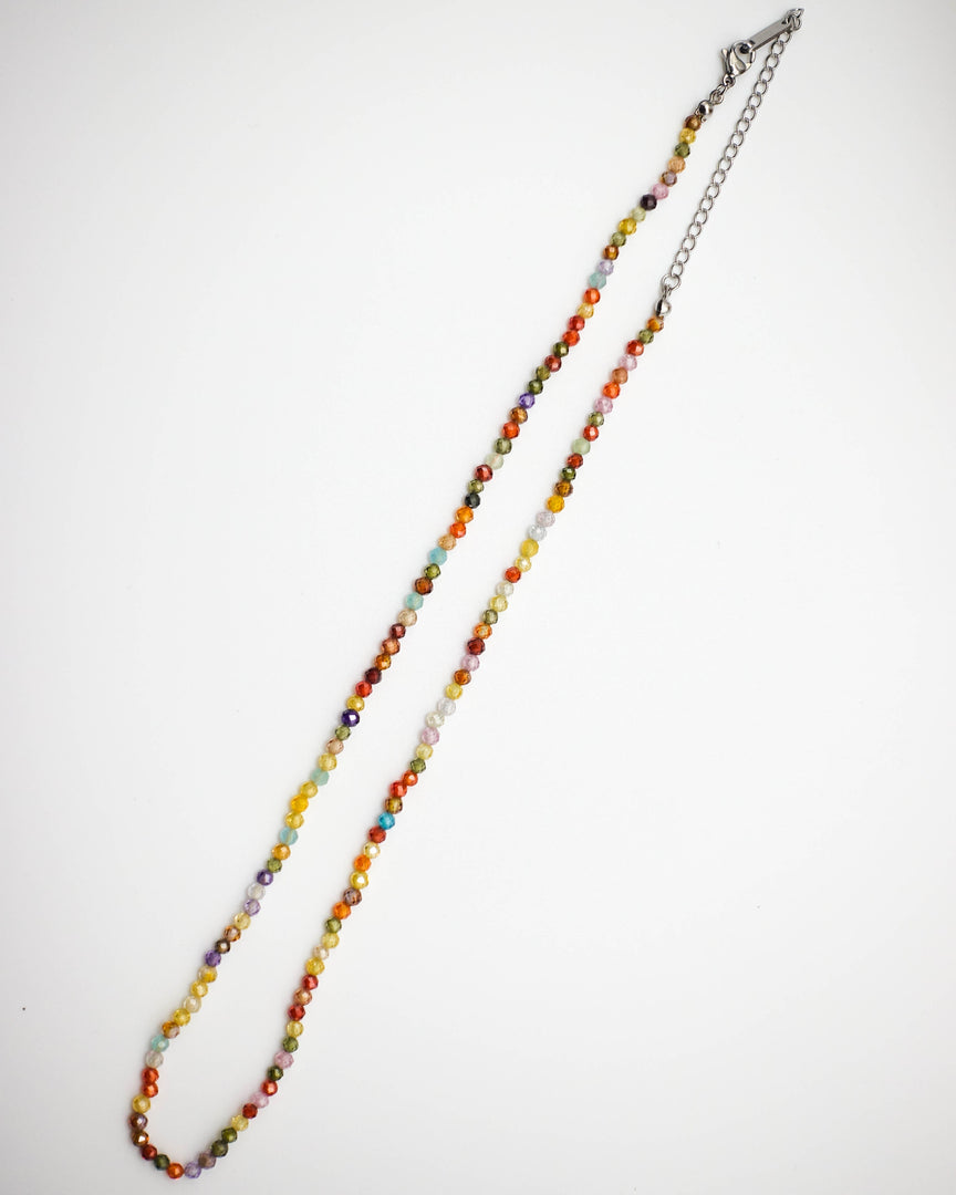 Rainbow Crushed Necklace