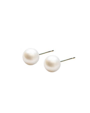 Golden Raw Pearl Earrings