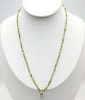 Green Crushed Stone Necklace