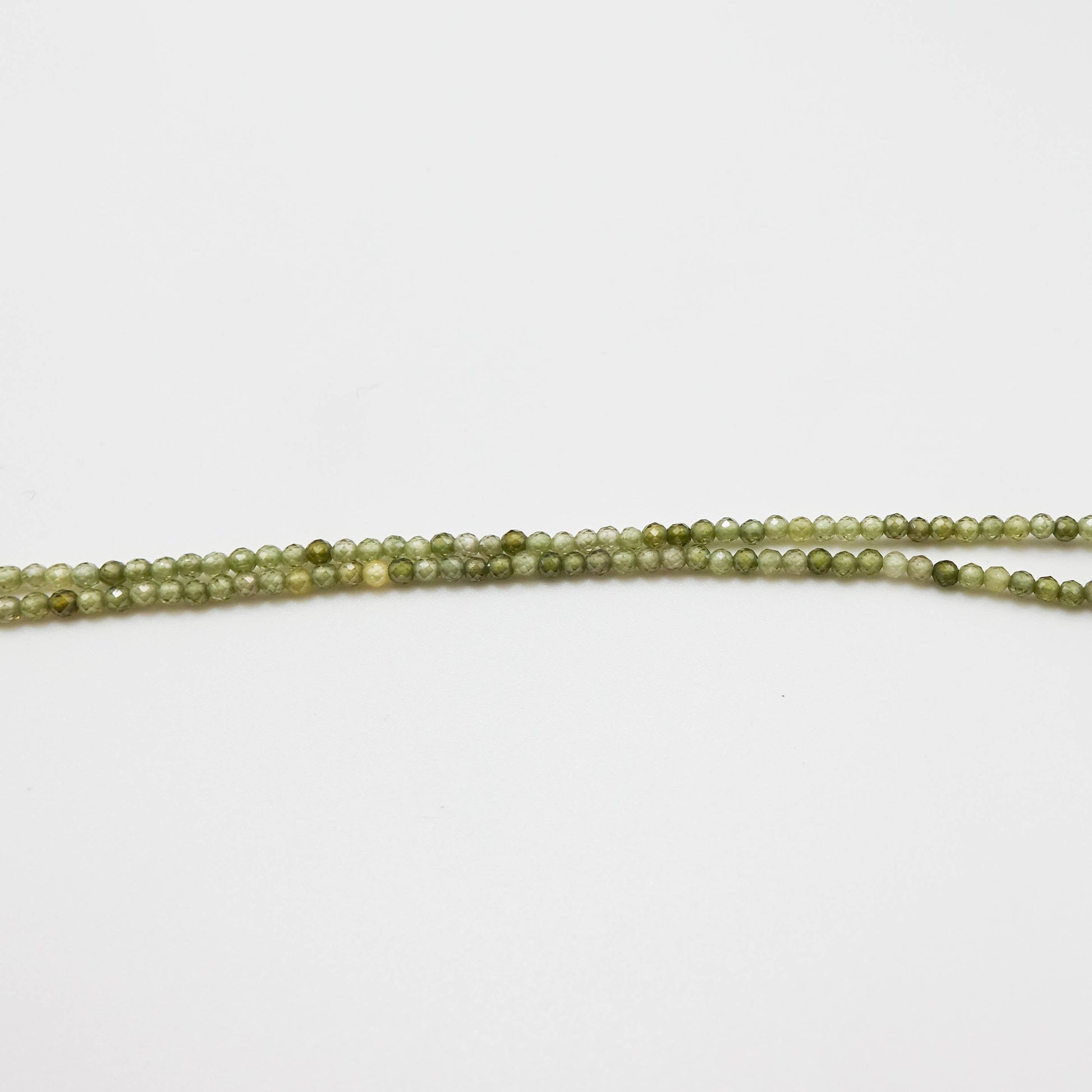 Green Crushed Stone Necklace