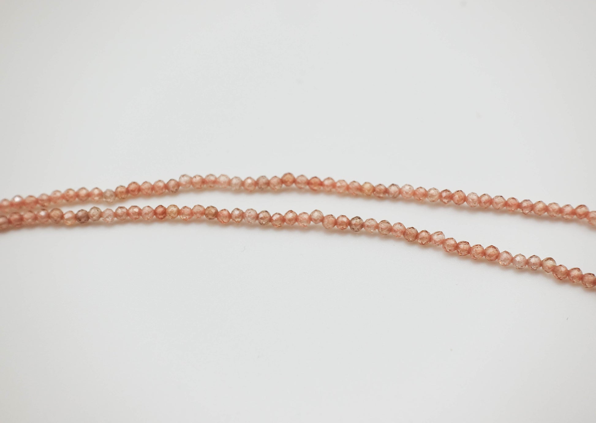 Pink Crushed Stone Necklace