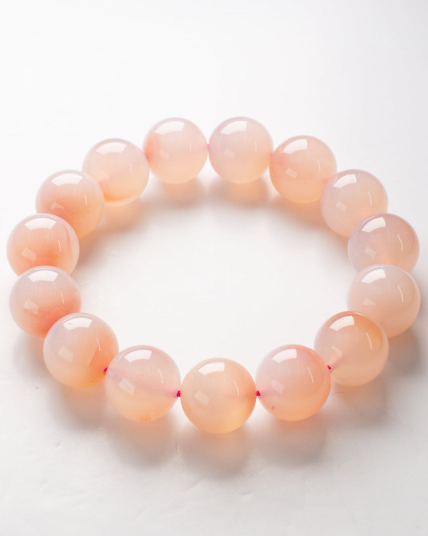 Pink Agate Bracelet