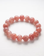 Load image into Gallery viewer, Pink Agate Bracelet (Coral Pink)