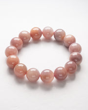 Pink Agate Bracelet (Nude Rose)