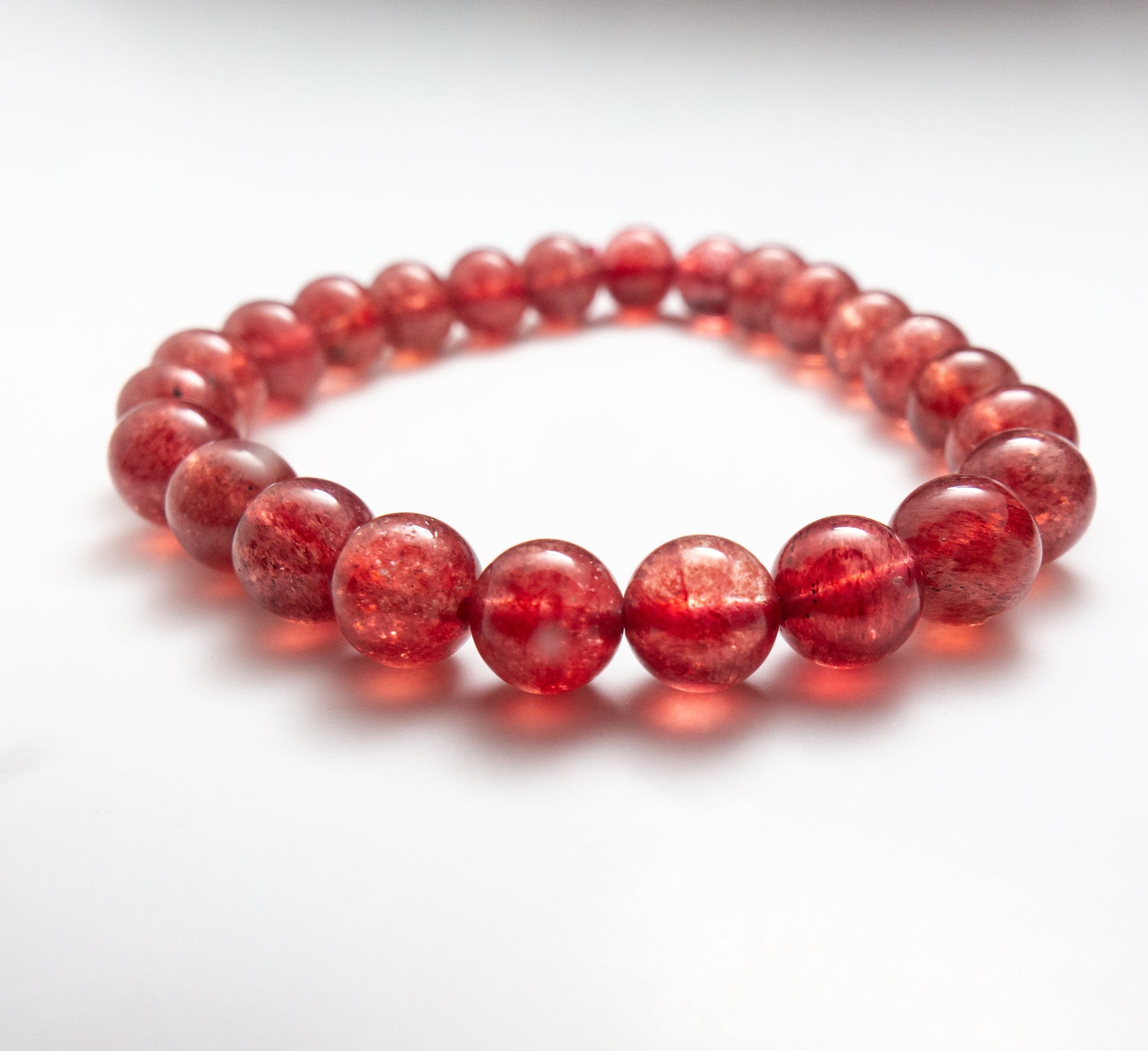 Strawberry Quartz Bracelet