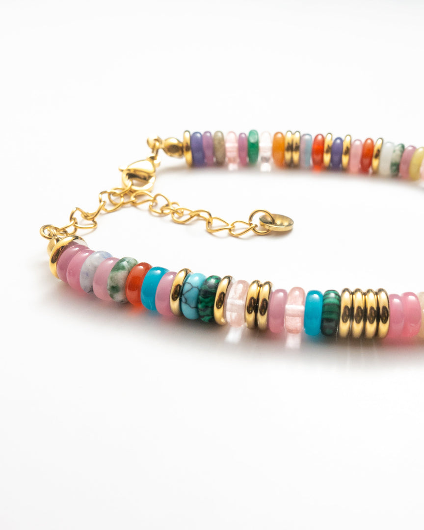 Rainbow Gemstone Bracelet