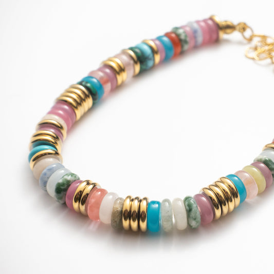 Rainbow Gemstone Bracelet