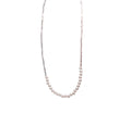 Gravel Stone Beaded Pearl Necklace