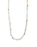 Load image into Gallery viewer, Snakeskin Jasper Stone Necklace
