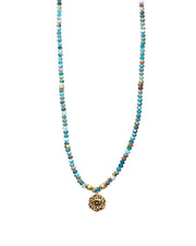 The Devil's Eye Chalcedony Stones Necklace
