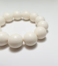 White Bodhi Seeds Bracelet