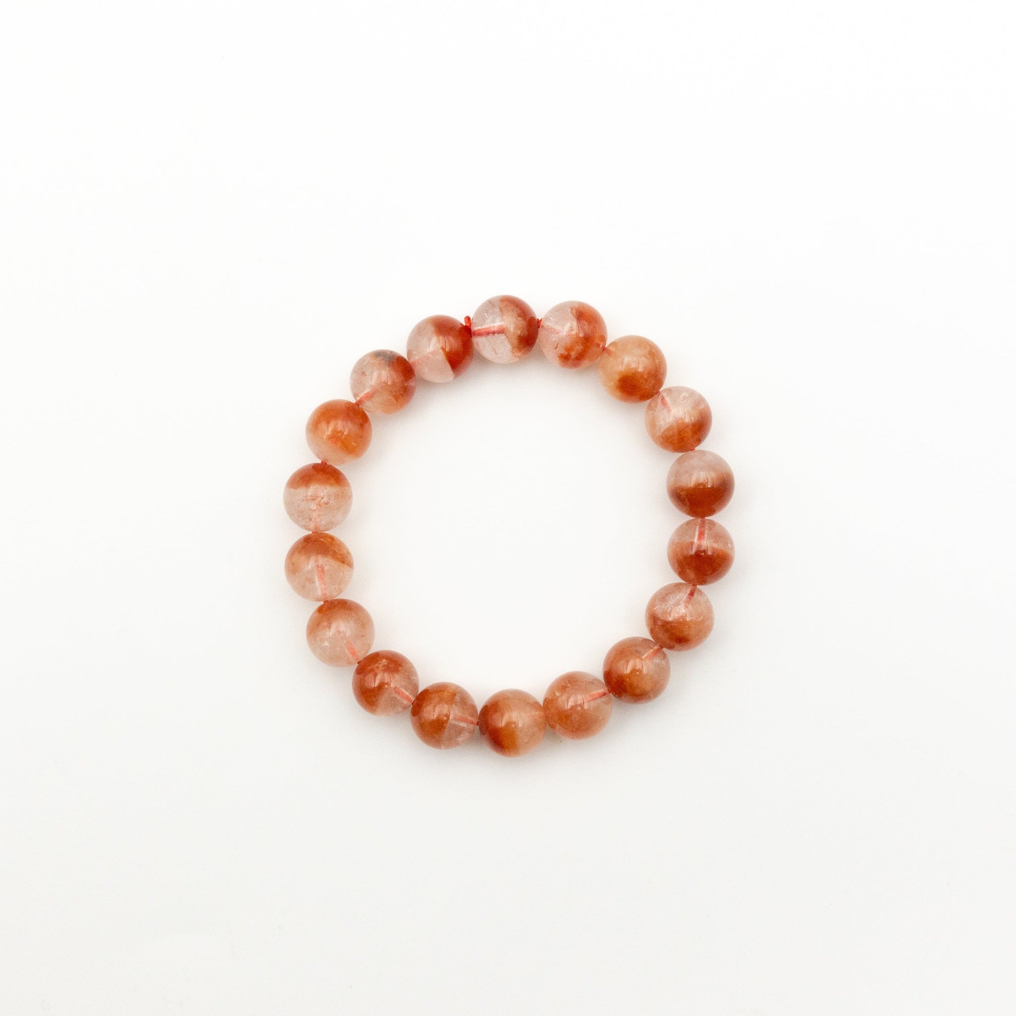 Red Rutilated Quartz Bracelet