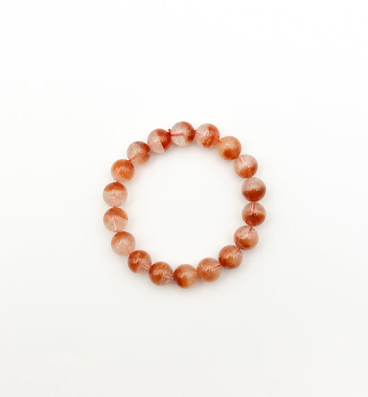 Red Rutilated Quartz Bracelet