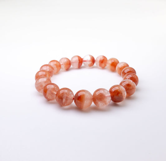 Red Rutilated Quartz Bracelet