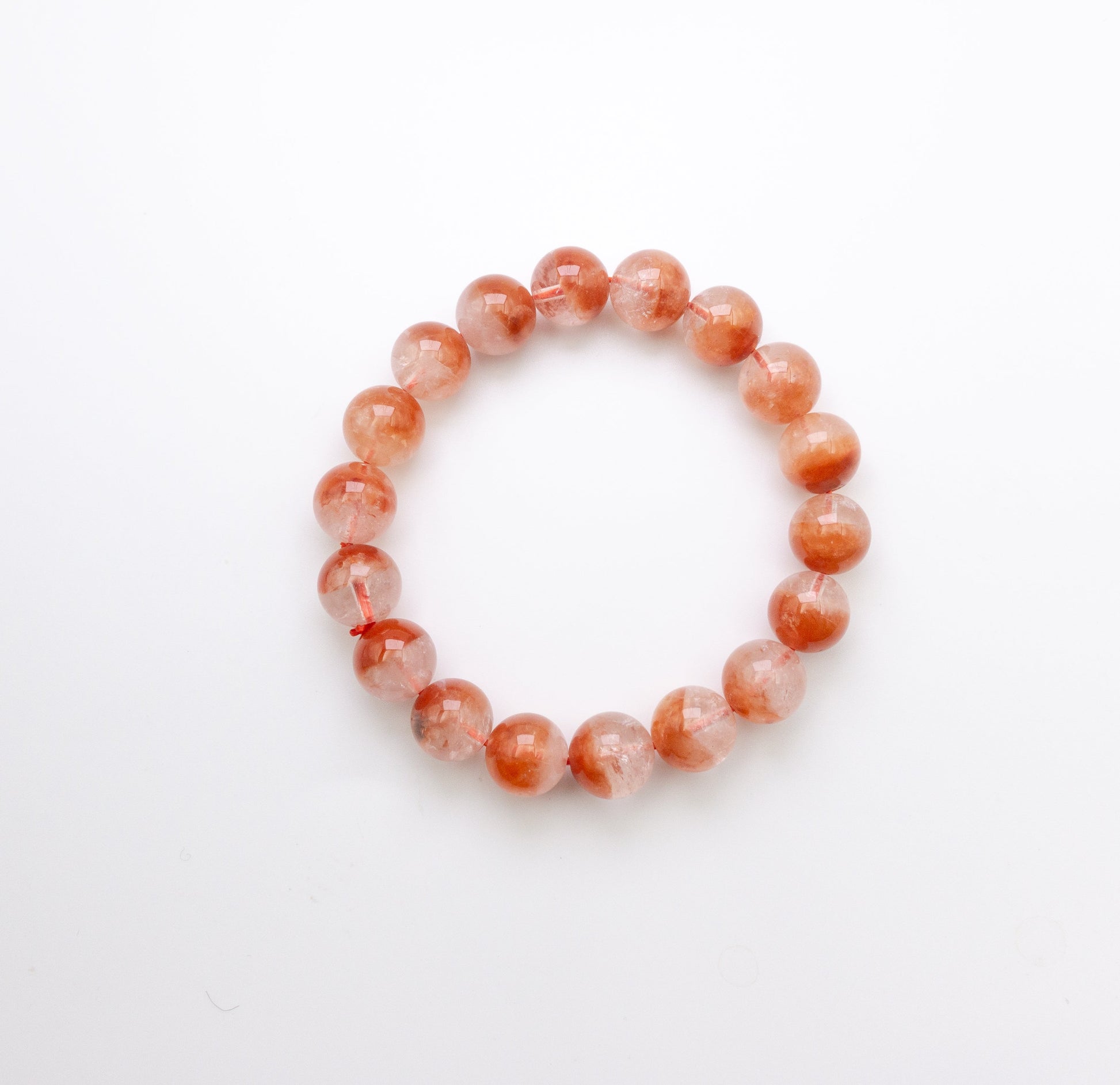 Red Rutilated Quartz Bracelet