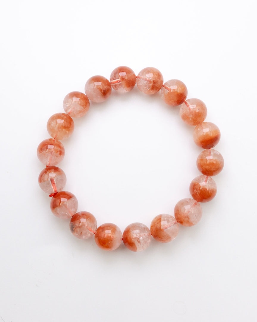 Red Rutilated Quartz Bracelet