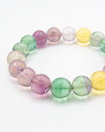 Load image into Gallery viewer, Rainbow Fluorite Bracelet
