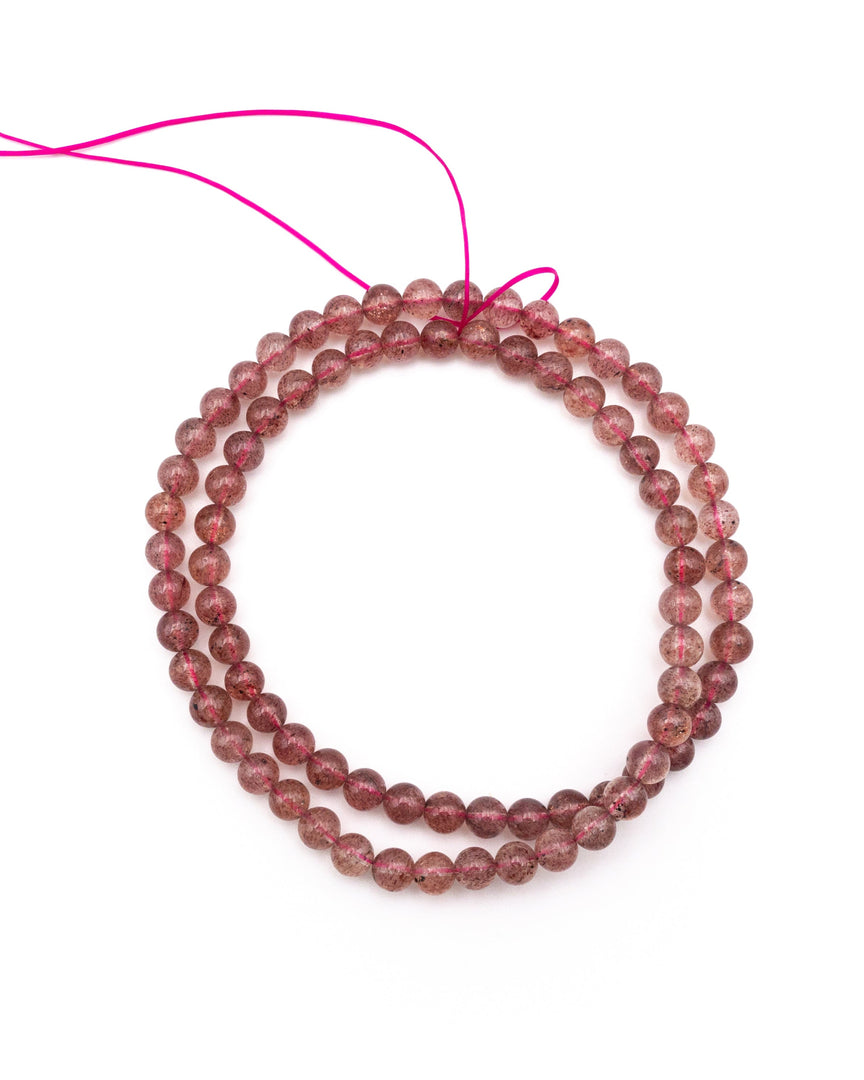 Strawberry Quartz Bracelet