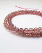 Load image into Gallery viewer, Strawberry Quartz Bracelet
