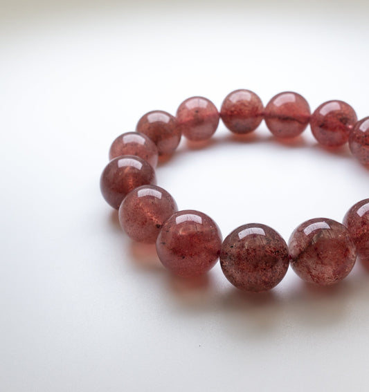 Strawberry Quartz Bracelet