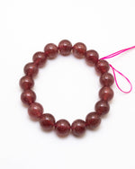 Load image into Gallery viewer, Strawberry Quartz Bracelet
