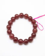 Load image into Gallery viewer, Strawberry Quartz Bracelet
