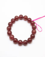 Load image into Gallery viewer, Strawberry Quartz Bracelet
