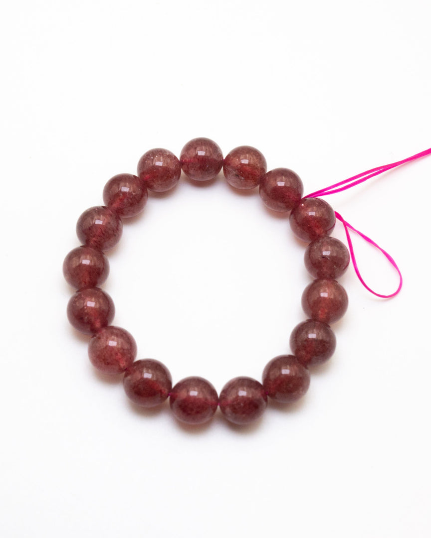 Strawberry Quartz Bracelet