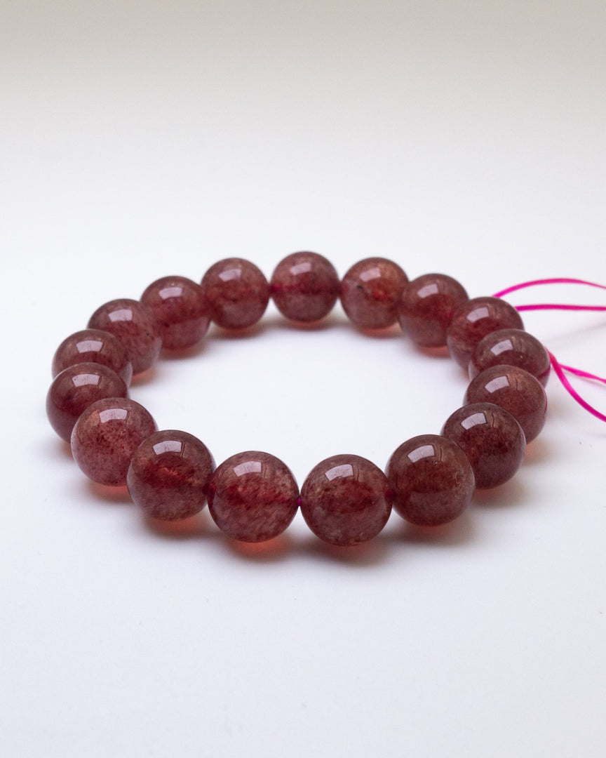 Strawberry Quartz Bracelet