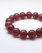 Load image into Gallery viewer, Strawberry Quartz Bracelet
