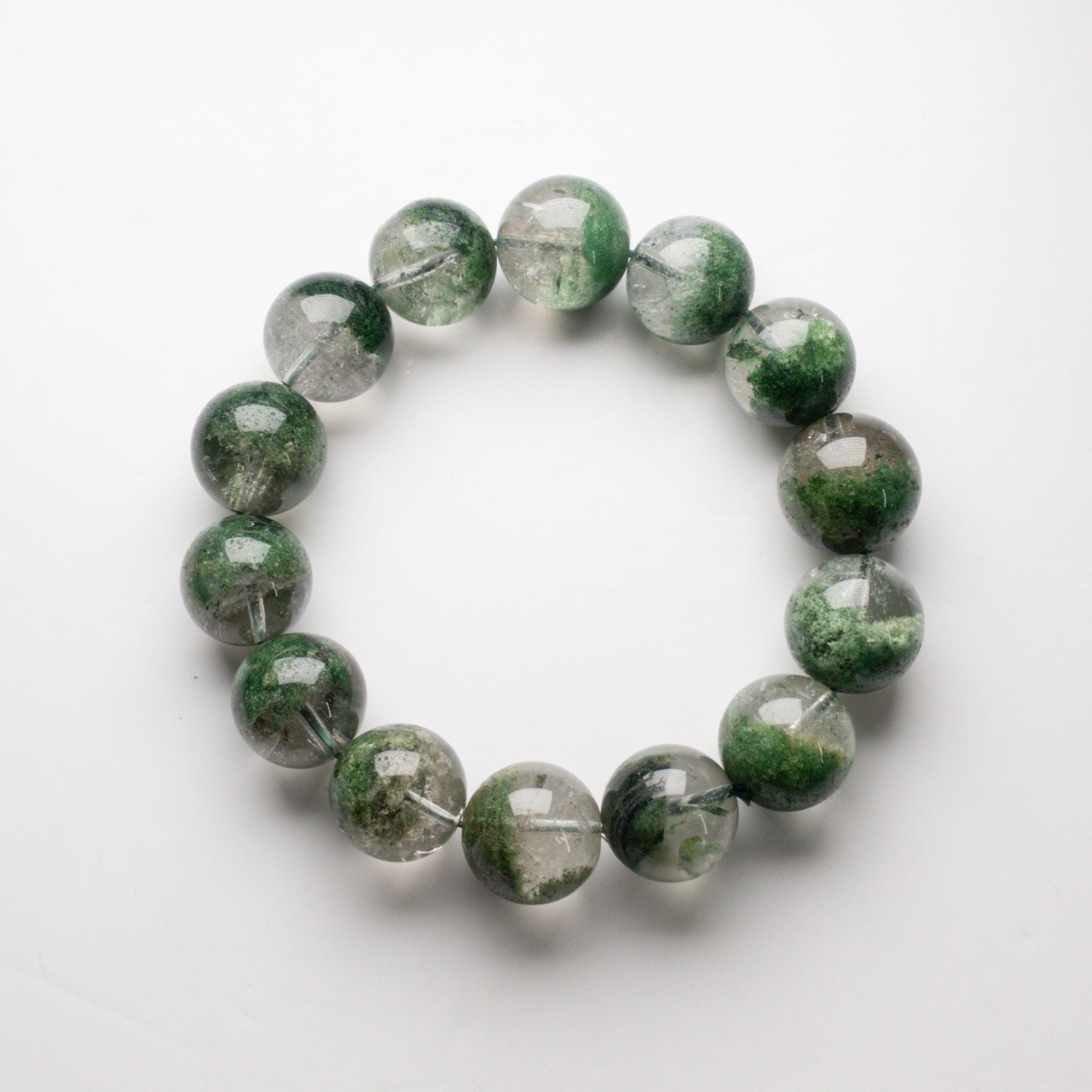 green phantom quartz bracelet