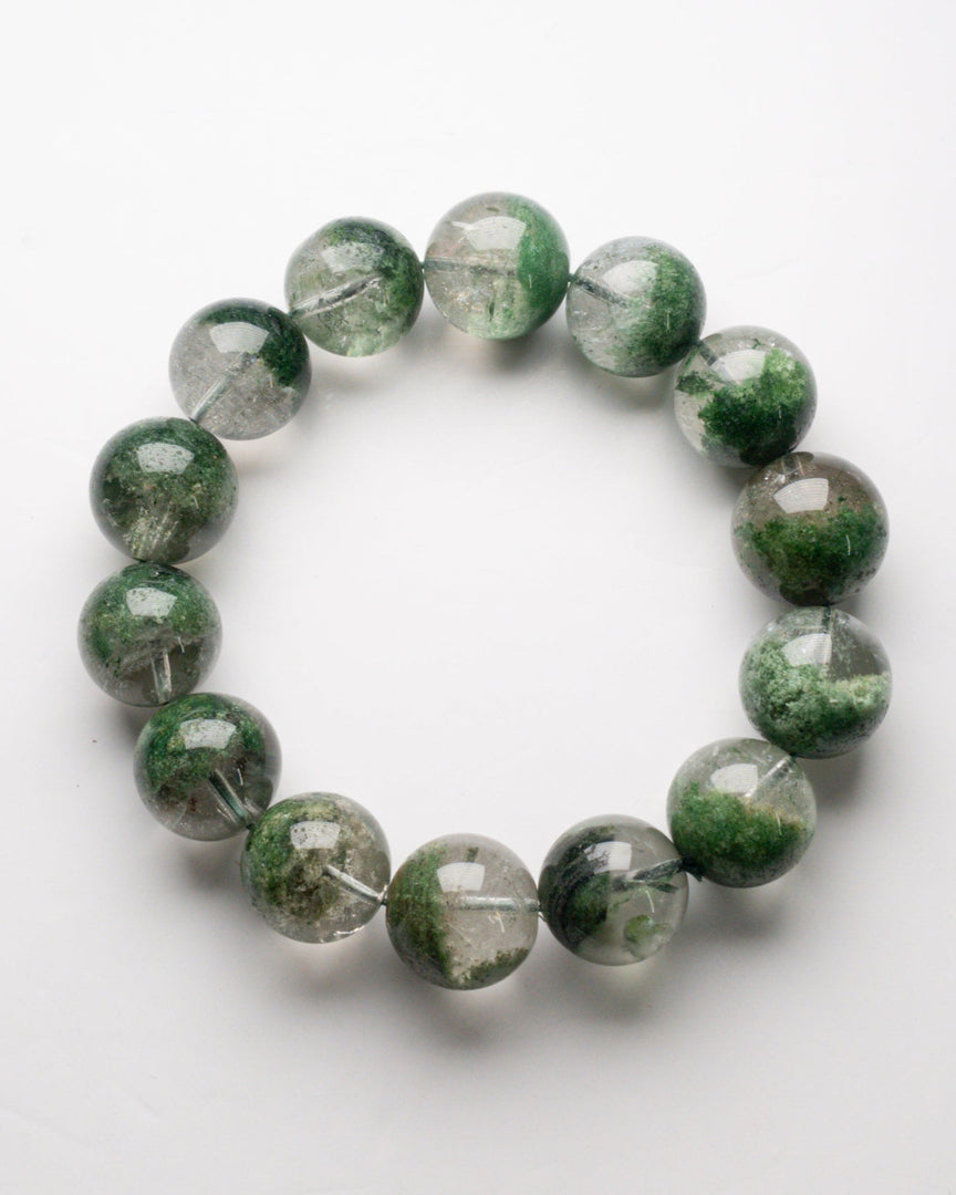 green phantom quartz bracelet