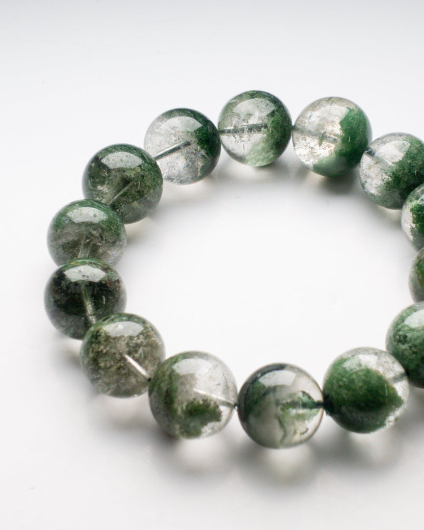 green phantom quartz bracelet