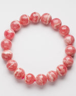 Load image into Gallery viewer, rhodochrosite beaded bracelet
