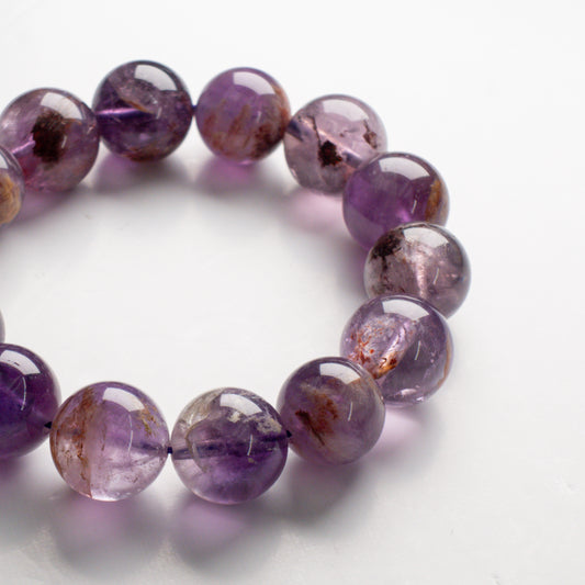 purple phantom quartz bracelet