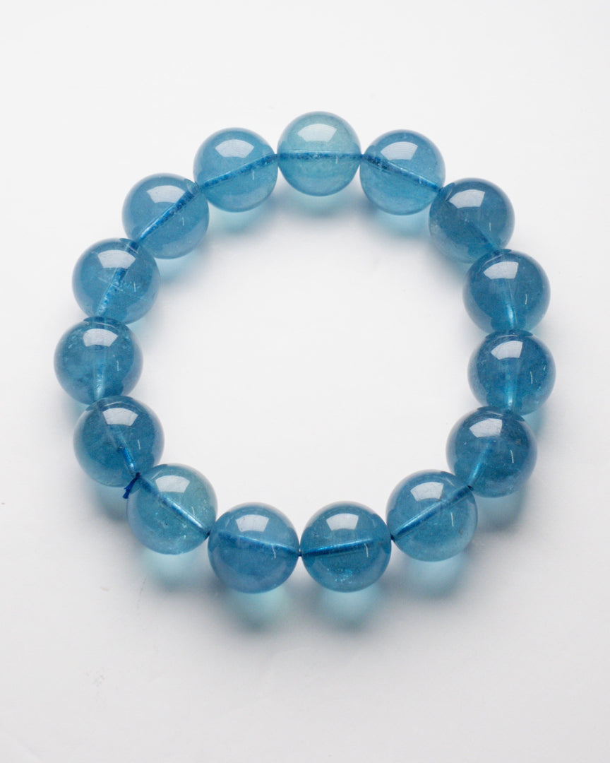 high grade aquamarine bracelet