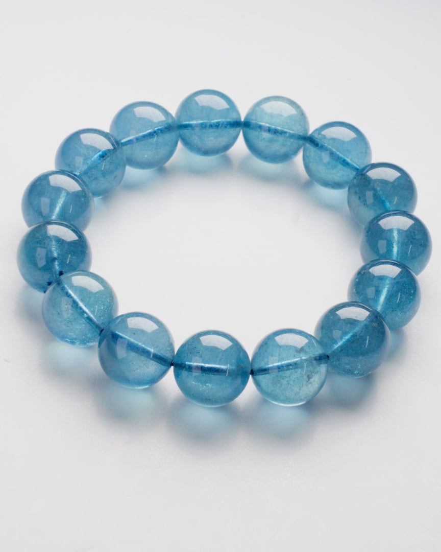 high grade aquamarine bracelet