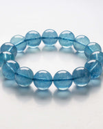 Load image into Gallery viewer, high grade aquamarine bracelet
