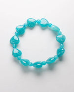 Load image into Gallery viewer, Amazonite Heart Bracelet
