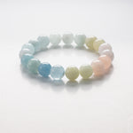 Load image into Gallery viewer, Multi Color Morganite Beaded Bracelet
