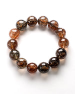 Load image into Gallery viewer, black golden super seven bracelet
